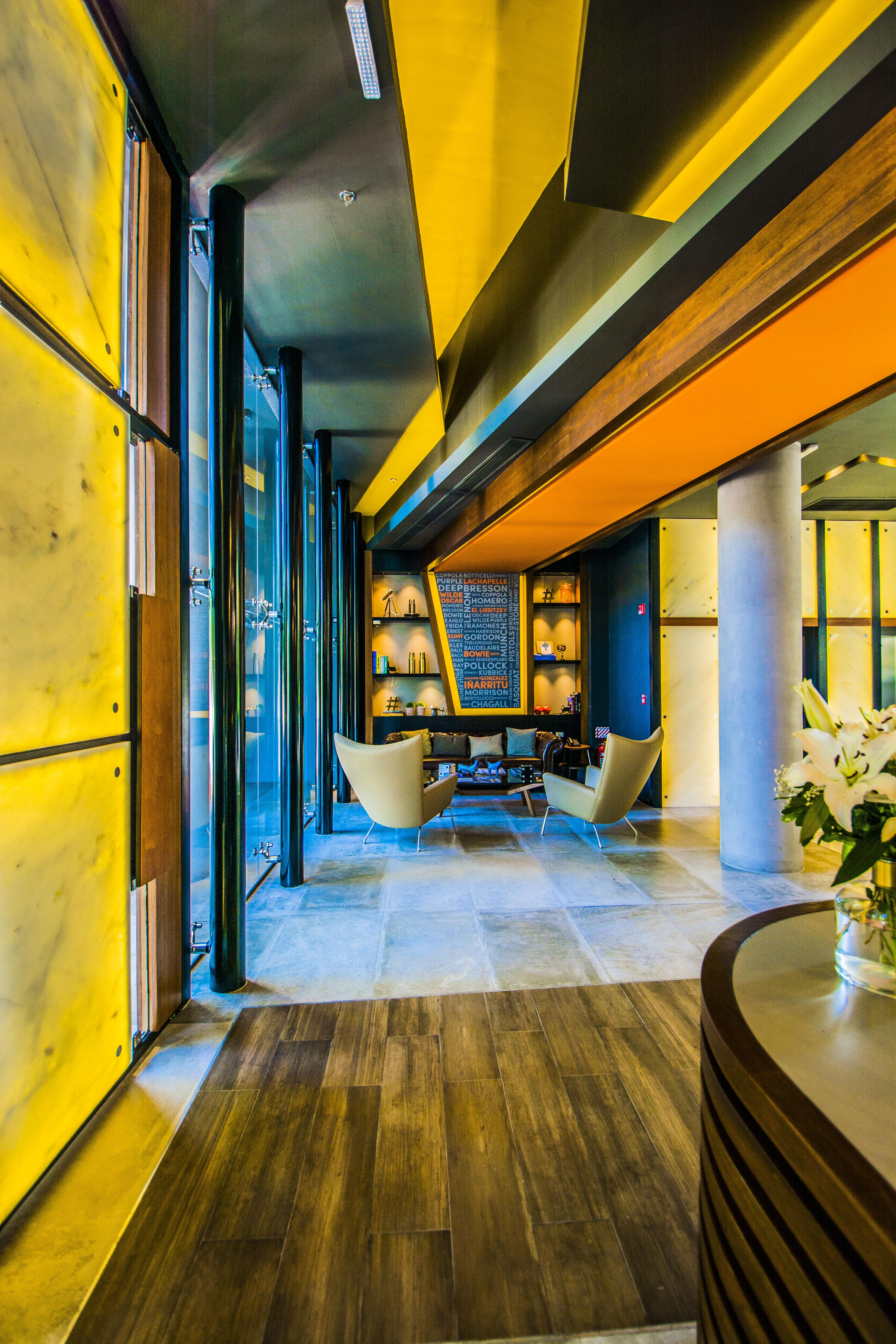 Five Hotel & Residences Asunción Exterior foto The interior of the hotel