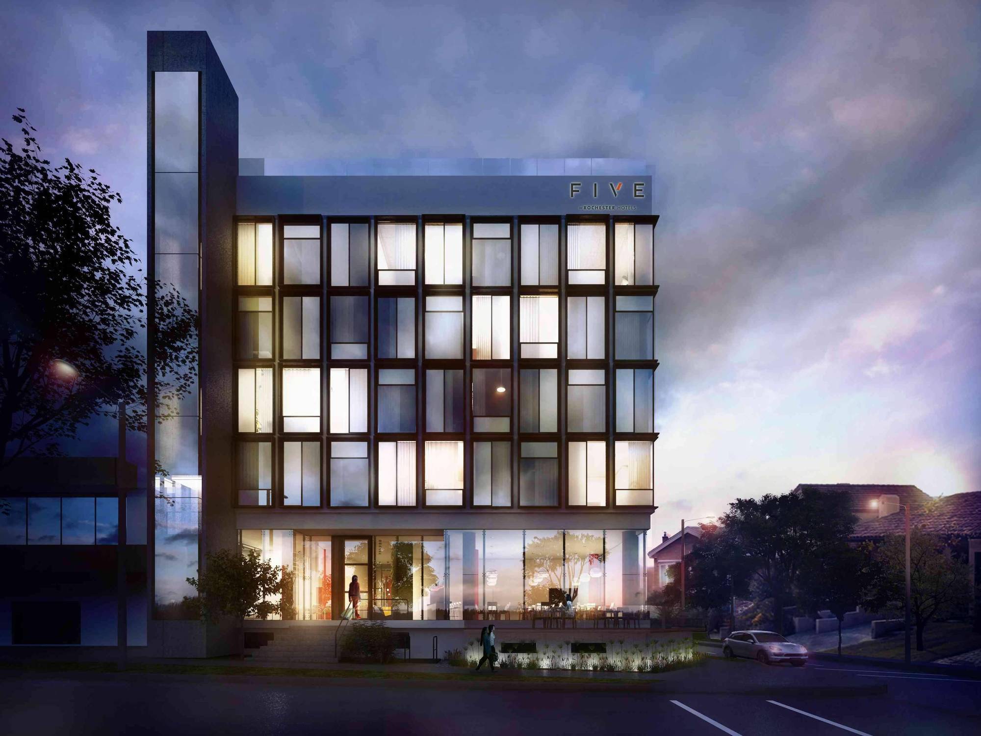 Five Hotel & Residences Asunción Exterior foto The proposed building for the new school of architecture
